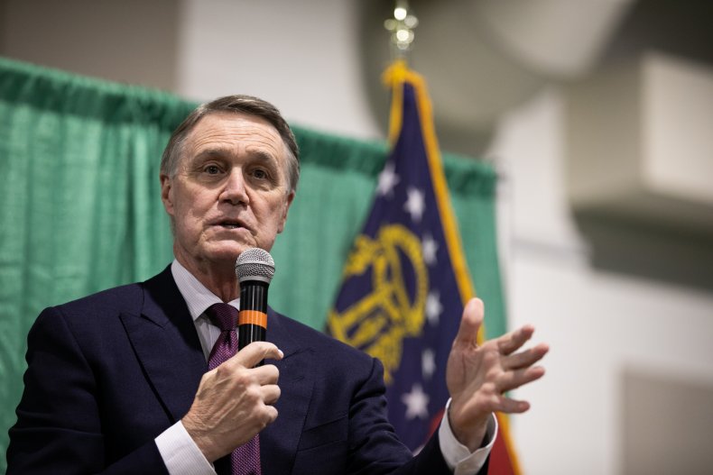 David Perdue Challenging State Law