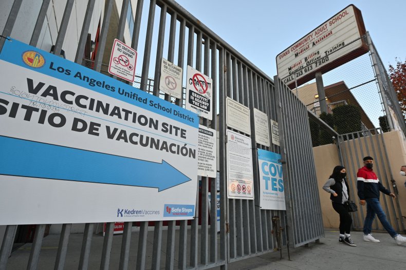 LA Vaccination Site