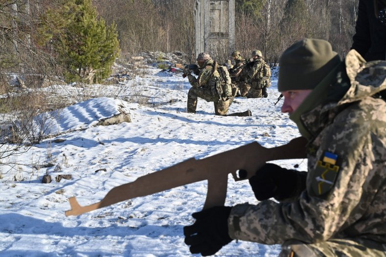 Ukraine Troop Exercise