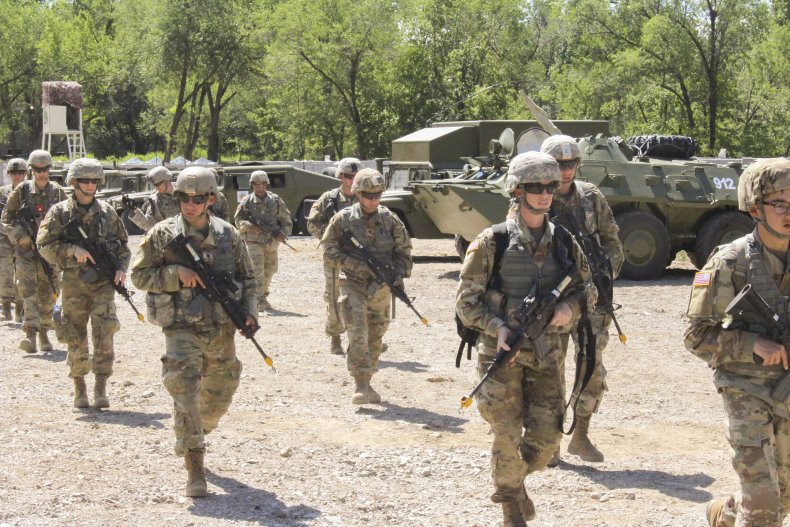US, Army, training, Kazakhstan