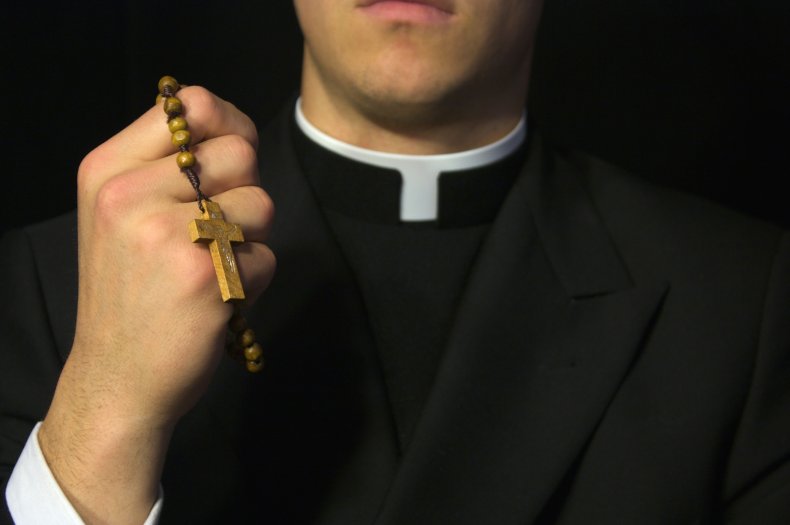 catholic priest hate crime charges anti-gay remarks