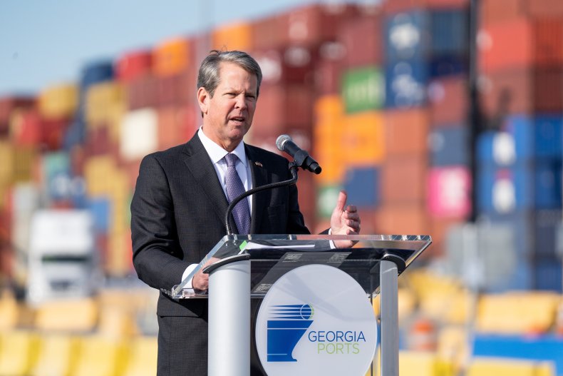 Brian Kemp, governor, Georgia