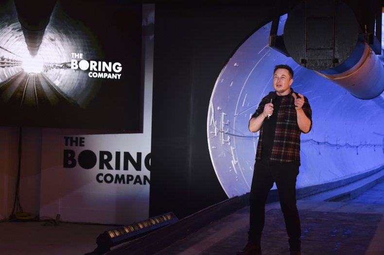 Elon Musk Boring Company Las Vegas Loop