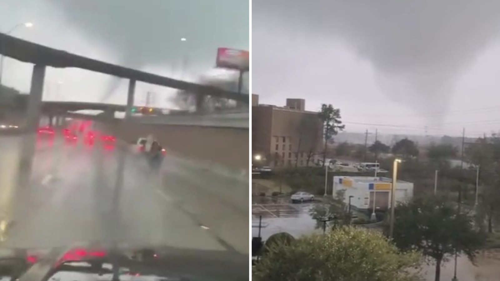Tornado-Like Funnel Cloud Nears Houston Airport Amid Flash ...