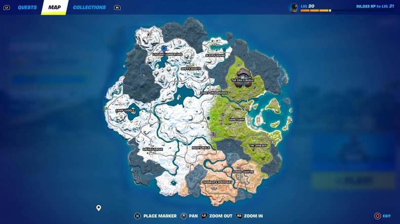 Logjam Lumberyard Location