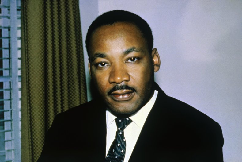 A headshot of Martin Luther King Jr.