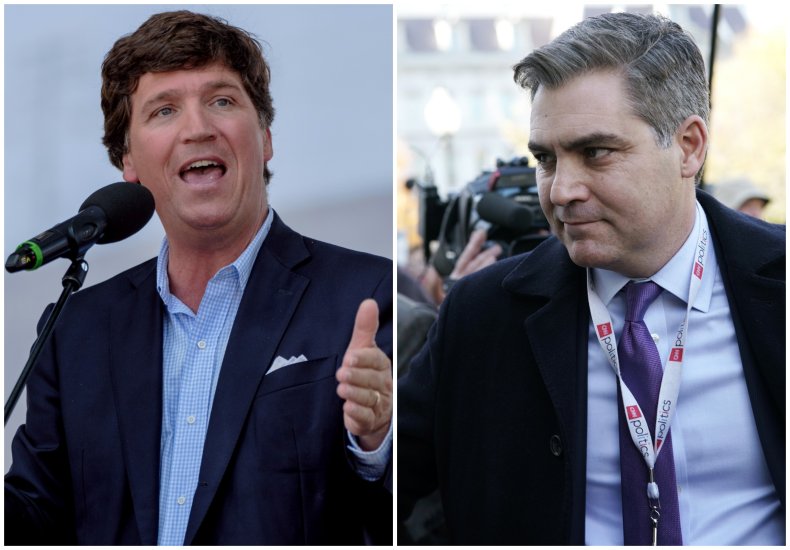 Tucker Carlson Jim Acosta