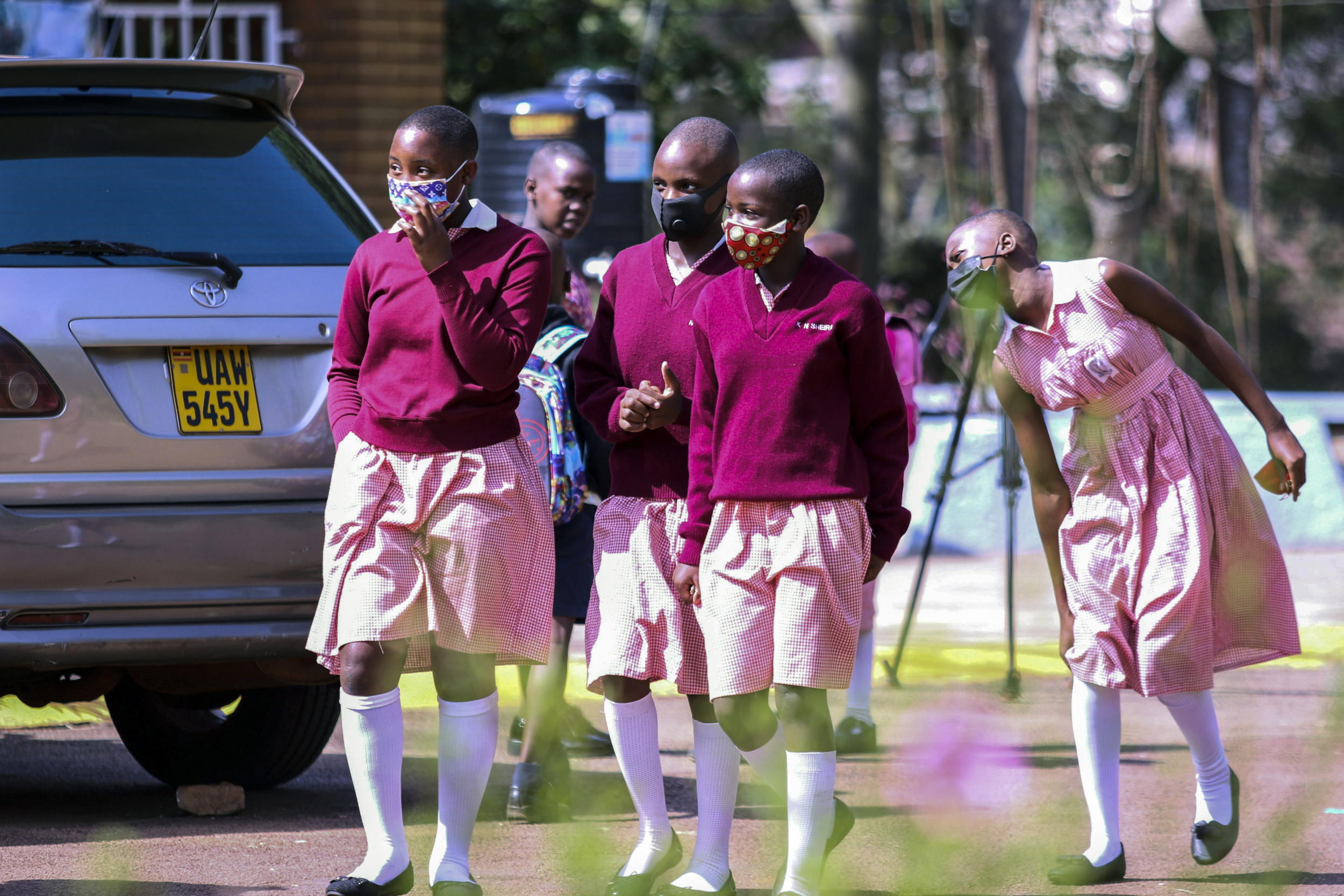 Uganda Schools Open For First Time In 83 Weeks Boarding Kids Carry 