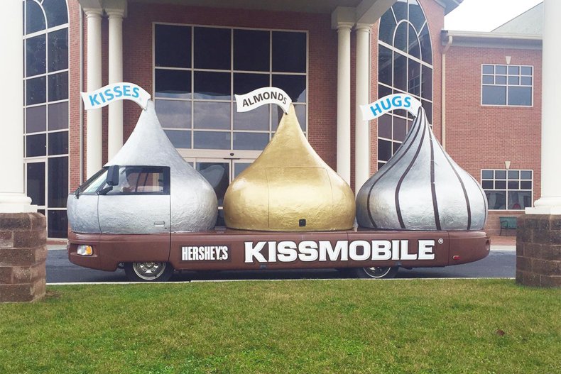 La Kissmobile di Hershey