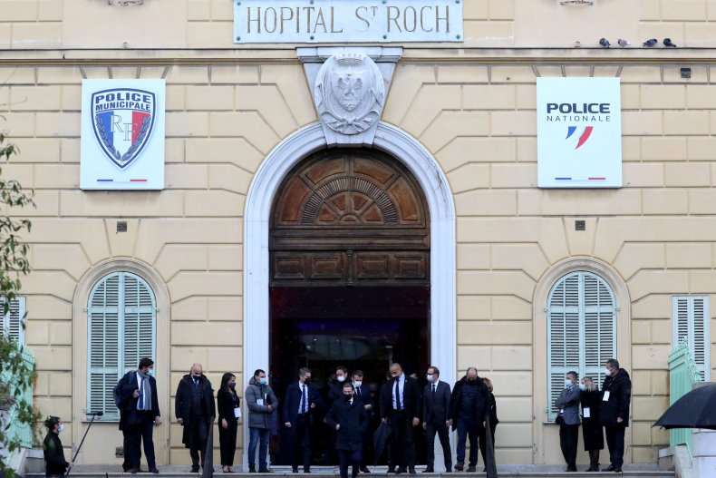 Macron in Saint-Roch