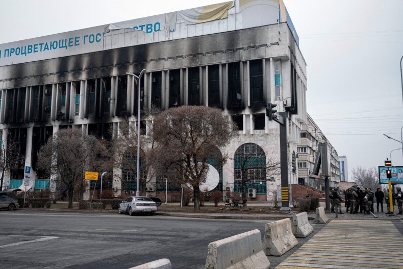 Kazakhstan, security, forces, unrest, Almaty