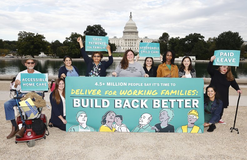 مراقبت از کودک کانکتیکات، "Build Back Better Act"