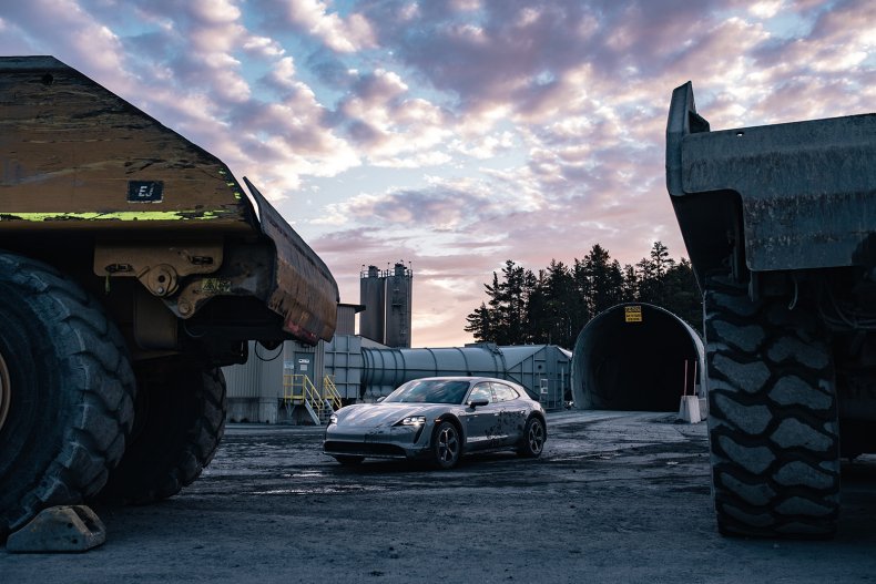 Porsche Taycan Cross Turismo Michigan Pikes Peak