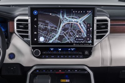2022 Toyota Tundra Capstone navigation