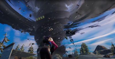 A Tornado in Fortnite A Tornado in Fortnite