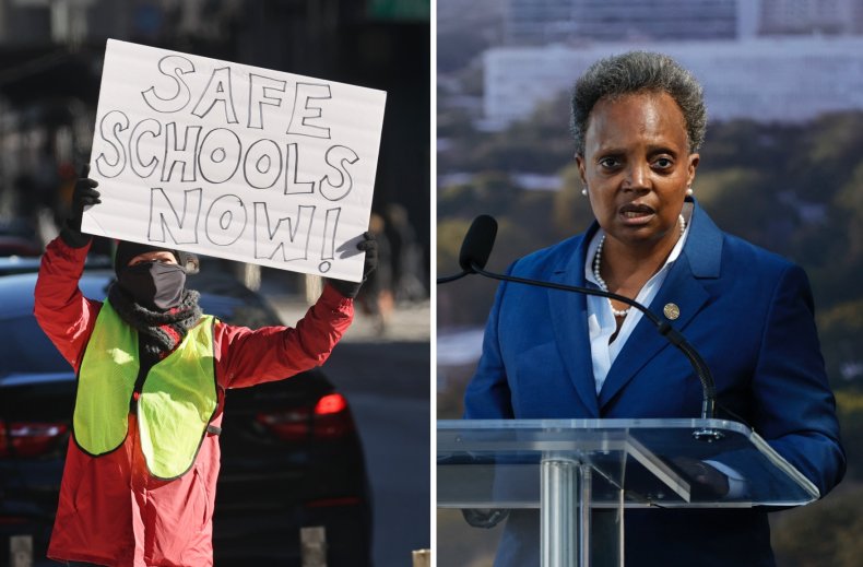 Lori Lightfoot and Chicago teachers union