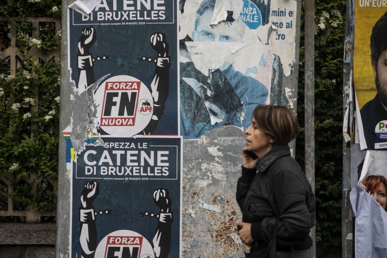 Far-Right Group Poster