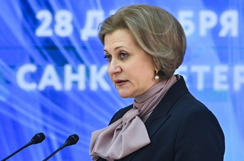 Anna Popova Russia COVID Omicron