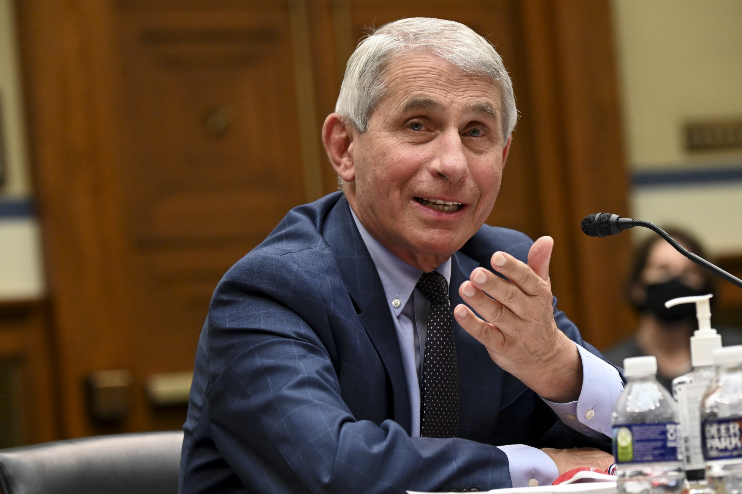 'What a Moron': Dr. Fauci Caught on Hot Mic After GOP Senator Grills Him Over Finances