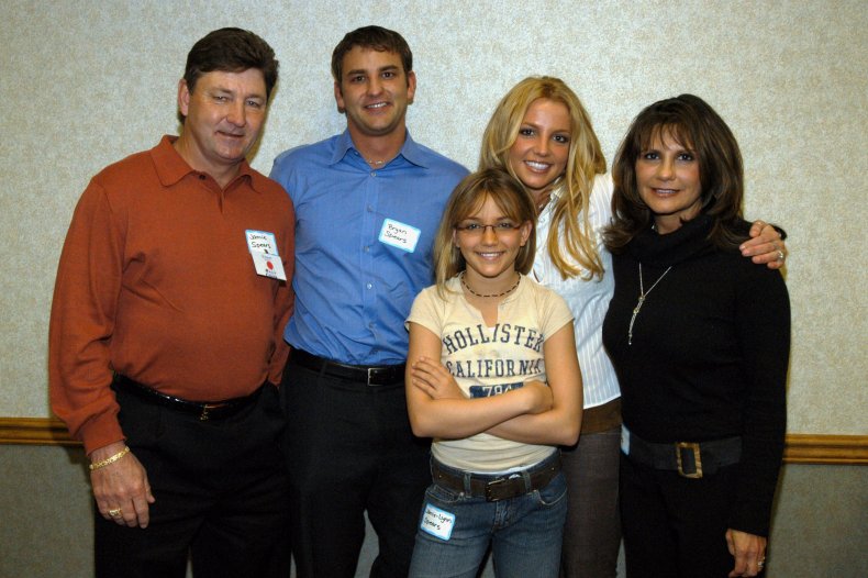 Britney Spears and her family
