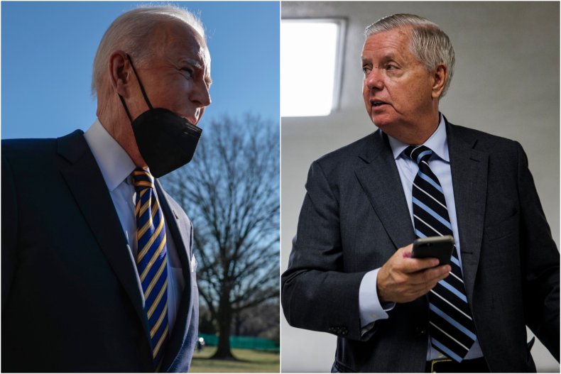 Joe Biden and Lindsey Graham