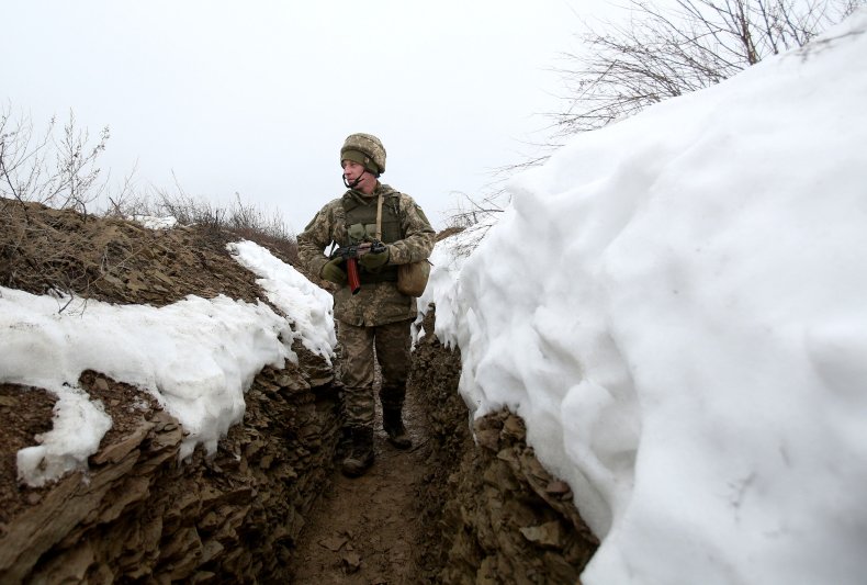 Ukrainian Military Forces serviceman