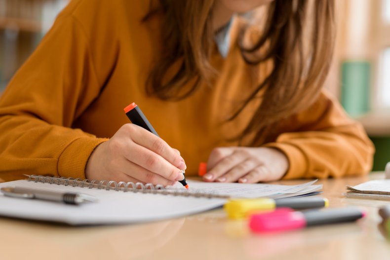 File photo of female student.