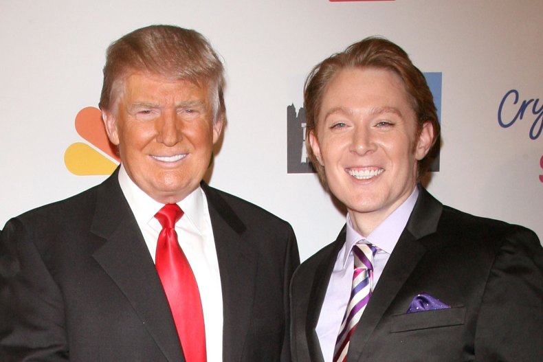Donald Trump and Clay Aiken