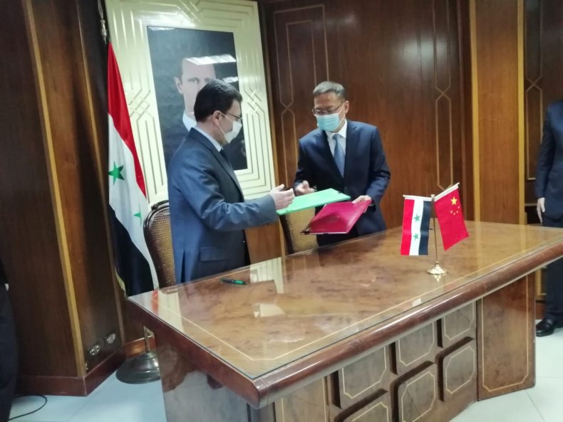 Syria, joins, China, Belt, Road, Initiative