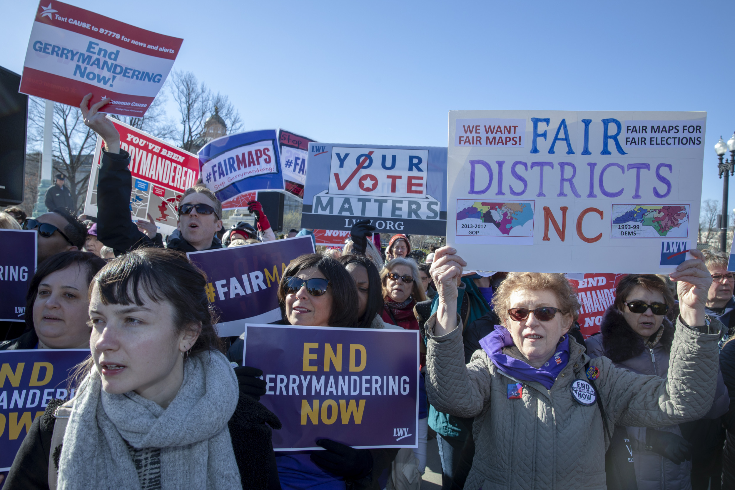 Recusals of 3 North Carolina High Court Justices Sought in Fight Over Redistricting Maps