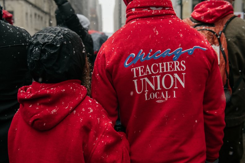 Chicago teachers union COVID-19 students schools