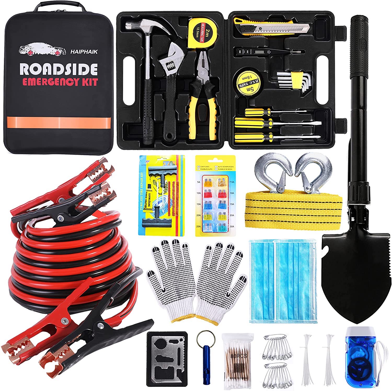 Ford Factory Emergency Roadside Assistance Kit Tool Safety Gear Focus 10-16 