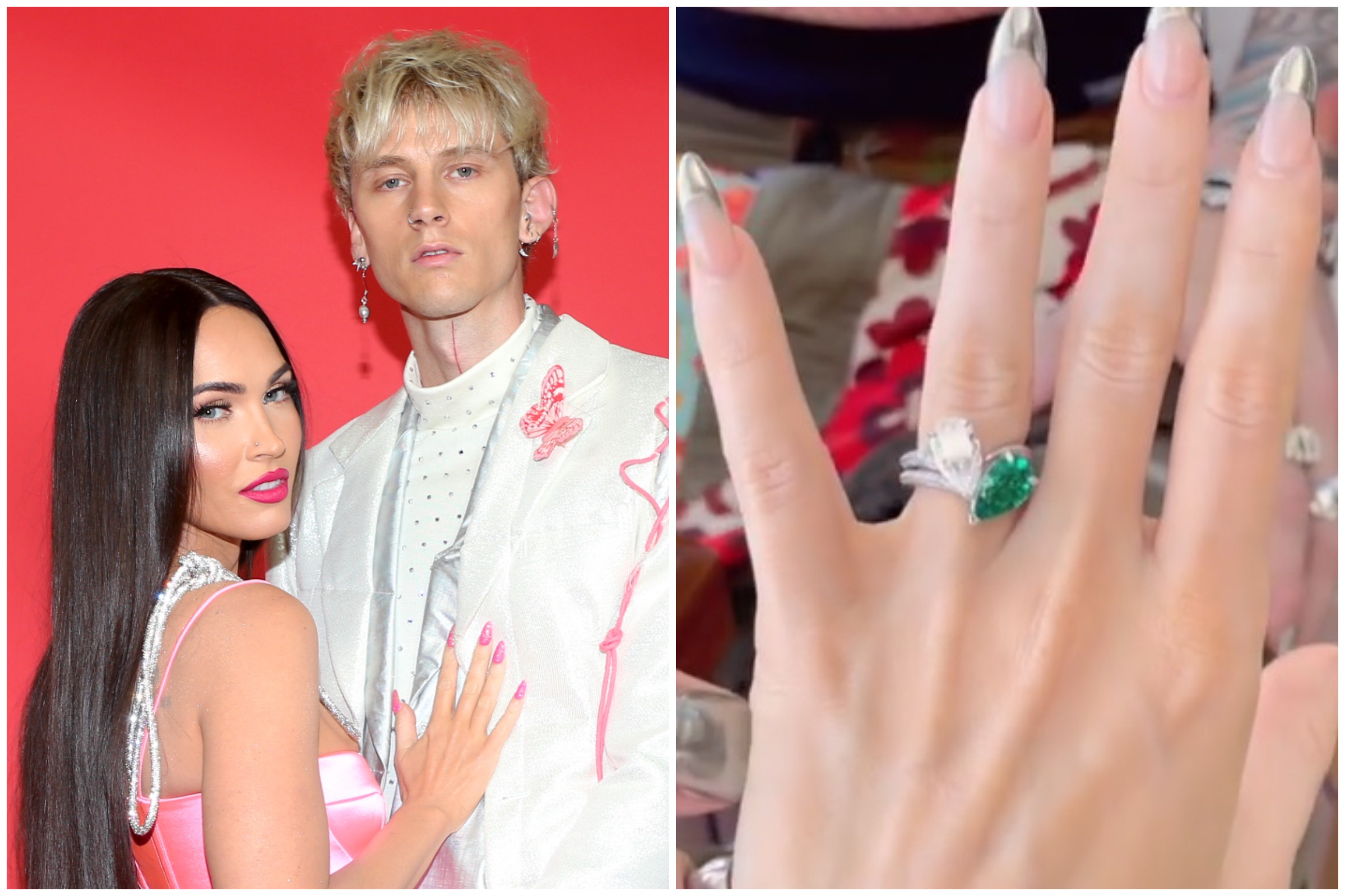 Megan Fox's Engagement Ring Has Thorns So It 'Hurts' To Remove