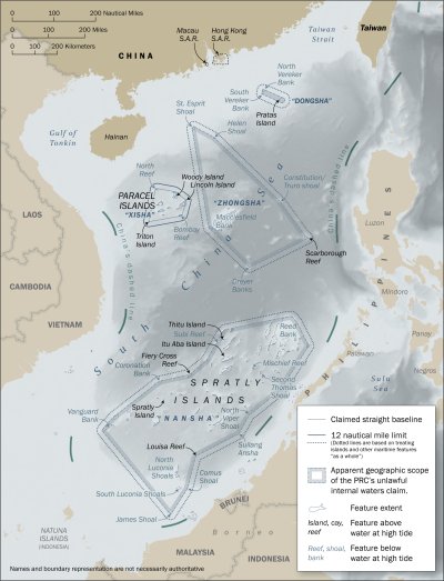 U.S. Study Rejects Chinas Sweeping Maritime Claims