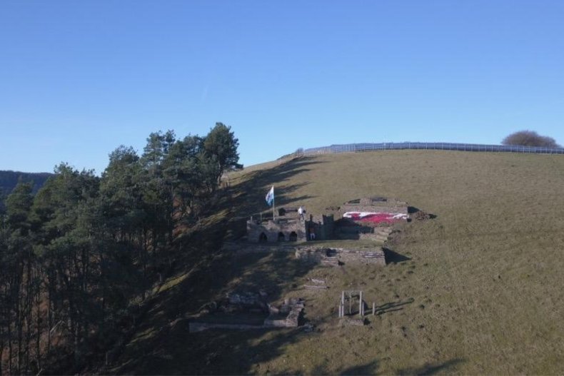 Mikey Allen's Castle in Wales