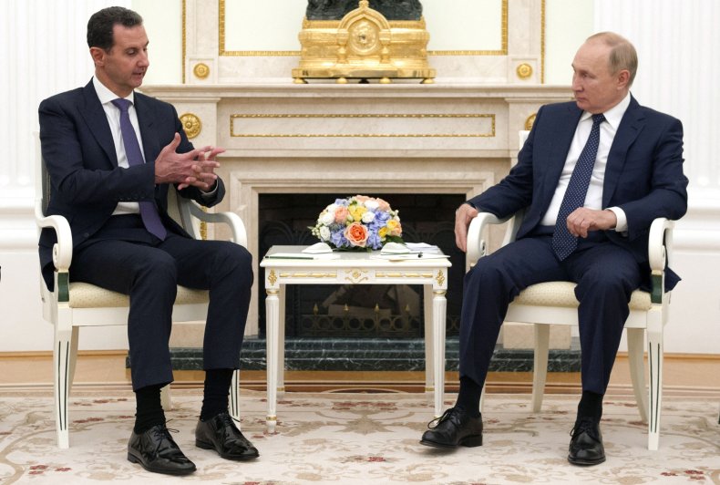 Syria, Assad, Russia, Putin, meeting, Moscow