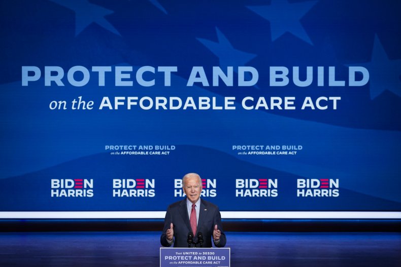 Joe Biden Affordable Care Act COVID Records