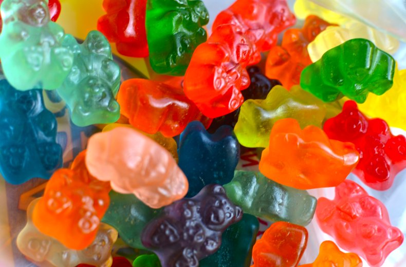 File photo of gummy bears. 