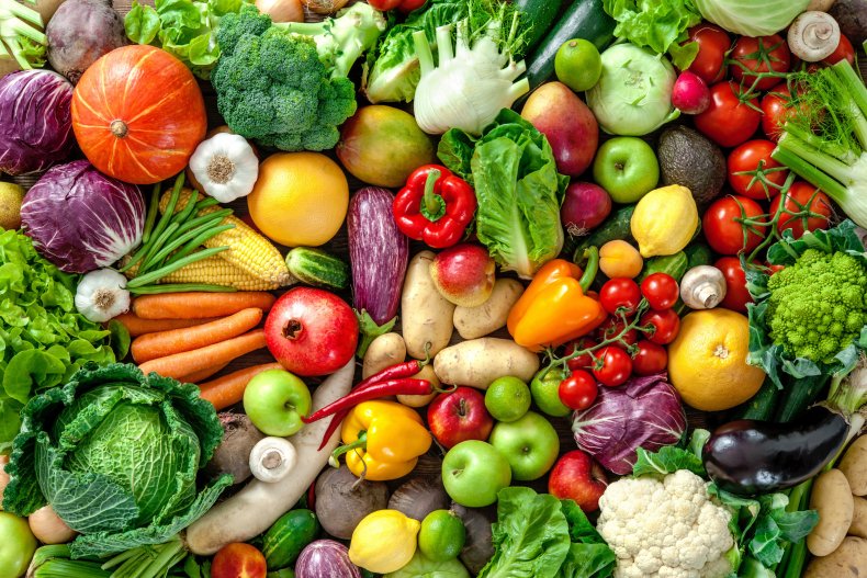 Fruits and vegetables