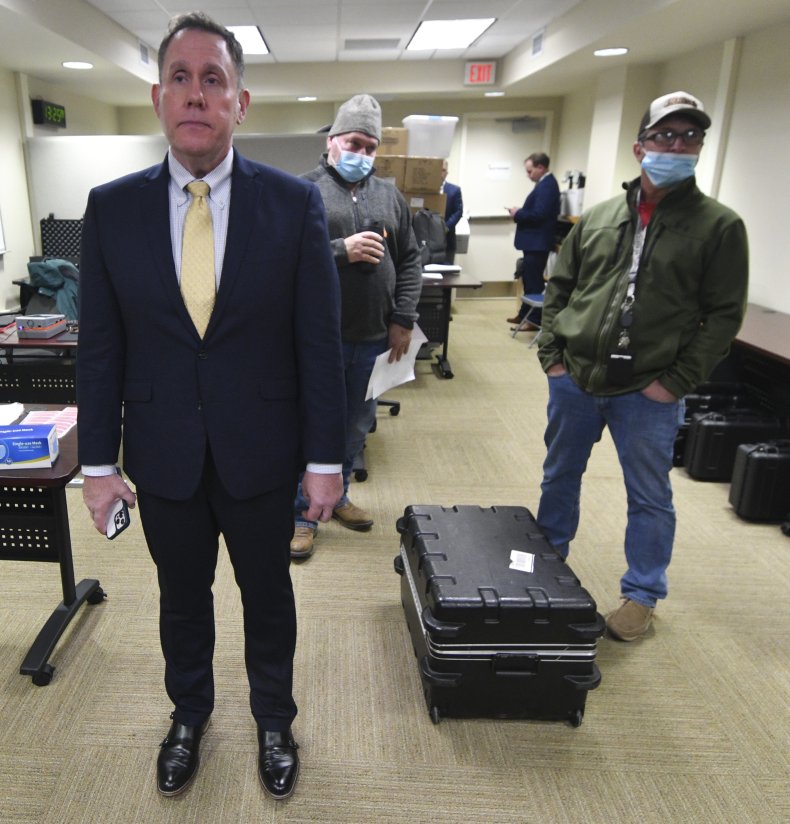 Fulton County Pennsylvania Dominion Voting Machines Inspection