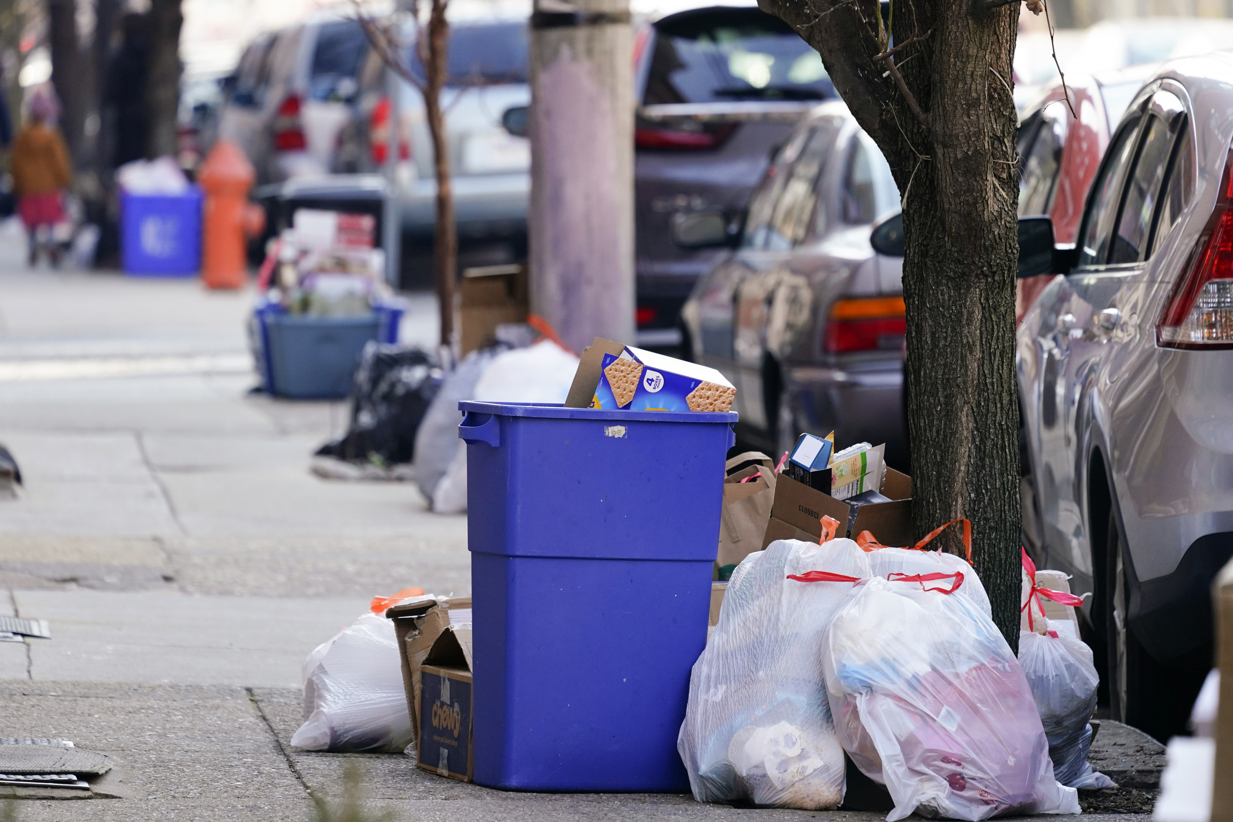 More Ordering, Fewer Healthy Workers Lead to Trash and Recycle Pileup ...