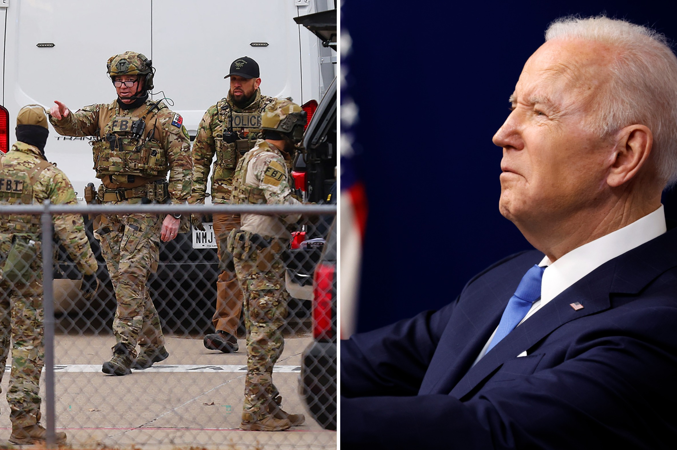 Joe Biden Vows To 'Stand Against' Anti-Semitism After Colleyville Hostage Standoff