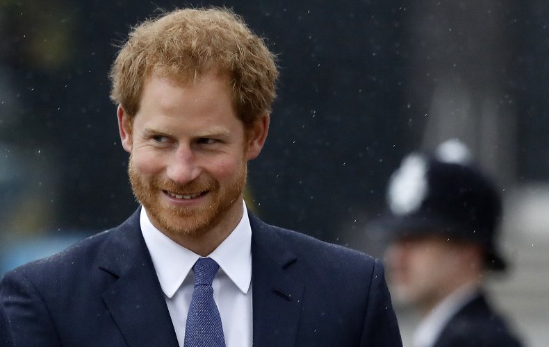 Prince Harry at Police Remembrance Service