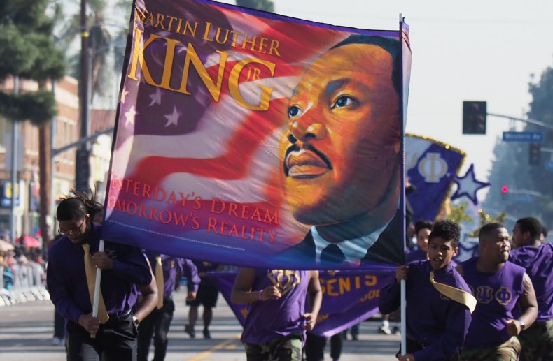LA's 2018 MLK Kingdom Day Parade. 