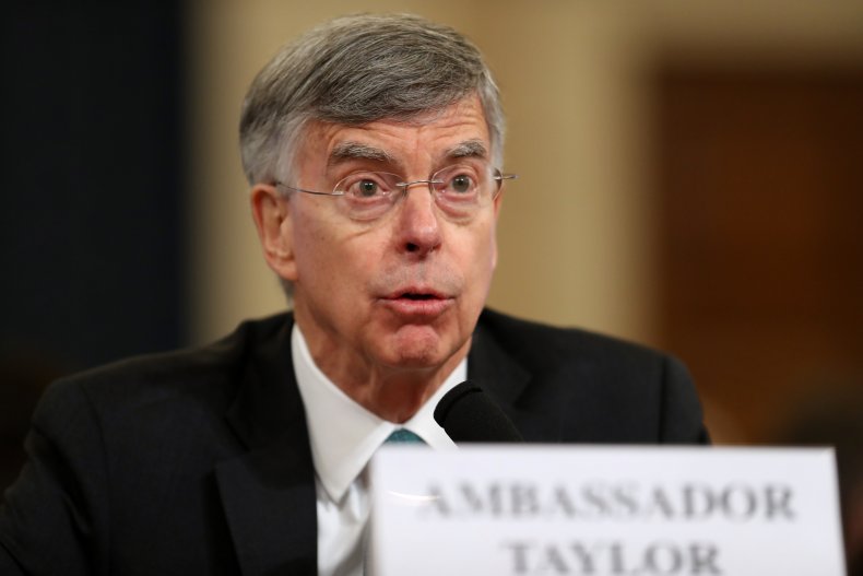 Former U.S. Ambassador to Ukraine Bill Taylor