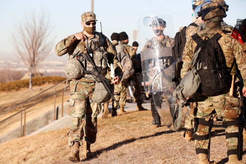 covid national guard unvaccinated pandemic utah