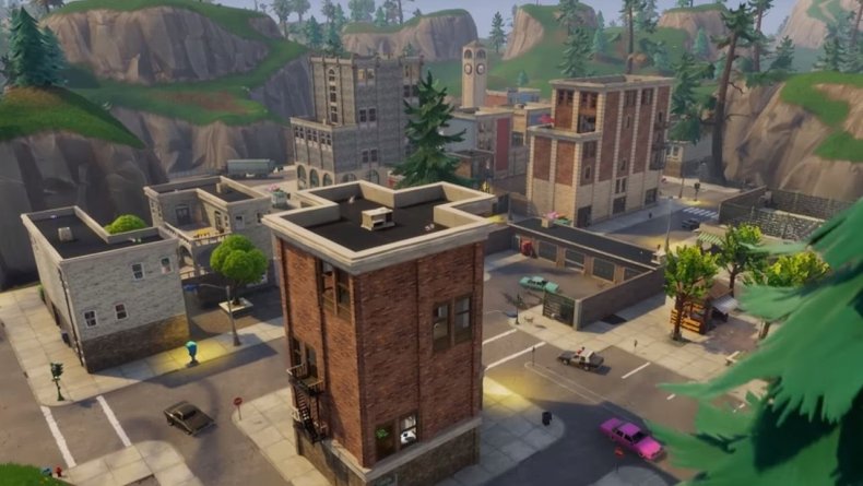 game Tilted Towers in Fortnite