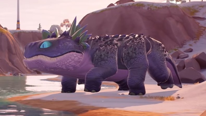Rideable Dinosaur in Fortnite