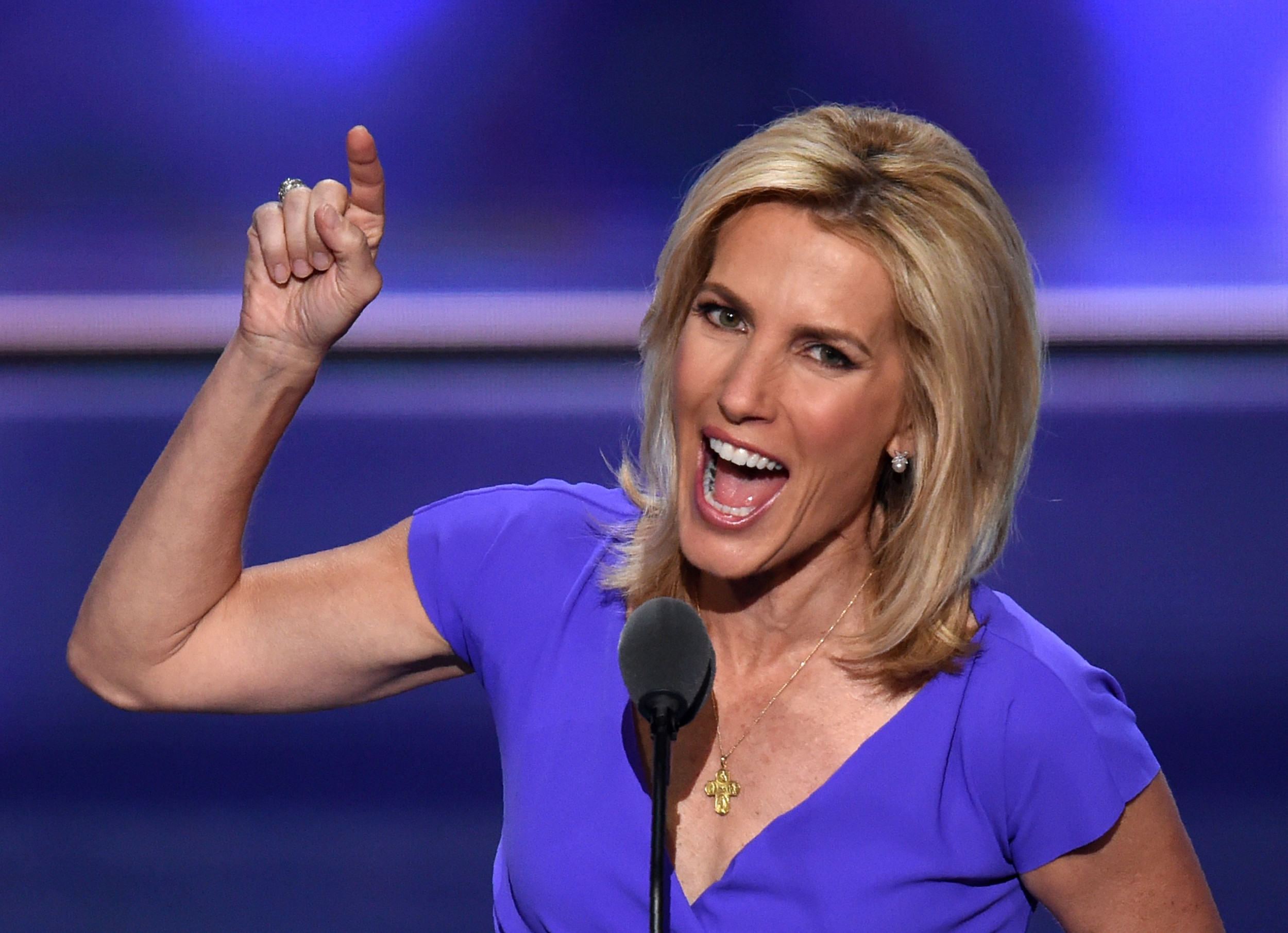 Laura ingraham 2024 cross pendant