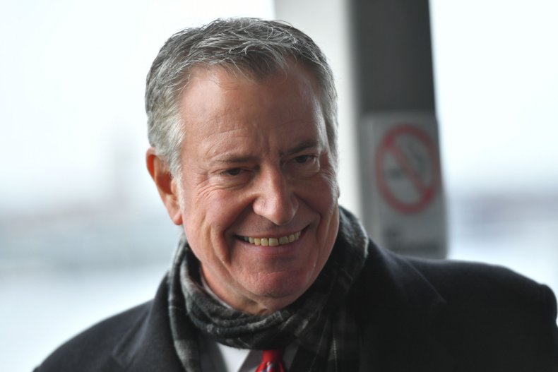 Bill De Blasio Governor Race 2022 Mayor
